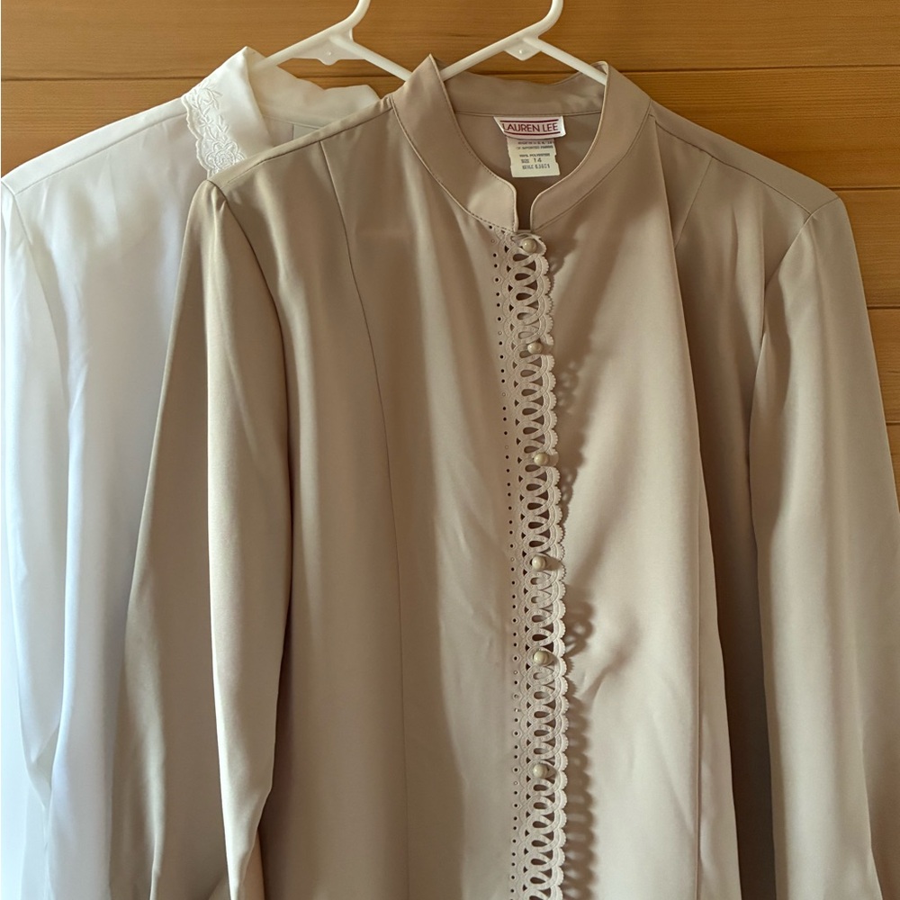 Sz. 14 Two Dressy Blouses